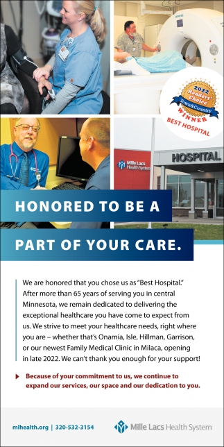 Honored To Be Part Of Your Care