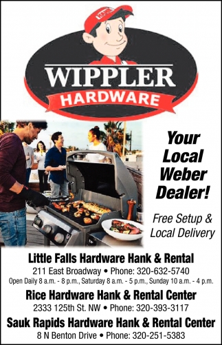 Your Local Weber Dealer!