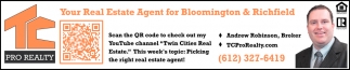 Your Real Estate Agent For Bloomington & Richfield