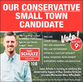 Our Conservative Small Town Candidate
