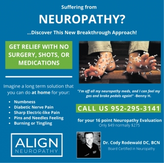 Do You Suffer With Neuropathy?