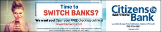 Time To Switch Banks?