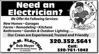 Need an Electrician?