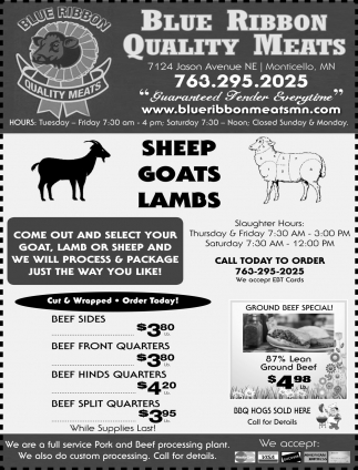 Sheep, Goats, Lambs