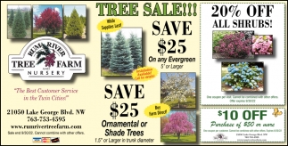 Tree Sale!!!