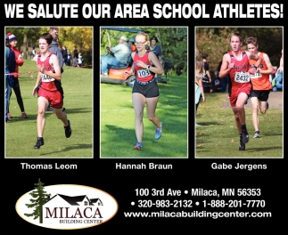 We Salute Our Area School Athletes!