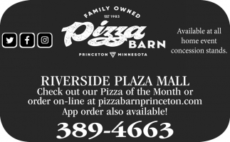 Check Out Our Pizza Of The Month