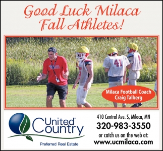 Good Luck Milaca Fall Athletes!