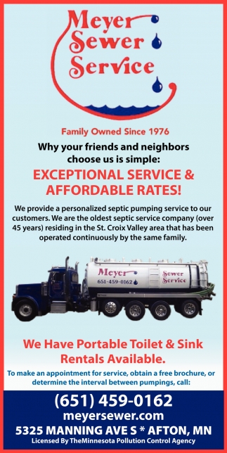 Exceptional Service & Affordable Rates!