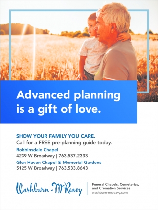 Advanced PlanningIs A Gift Of Love