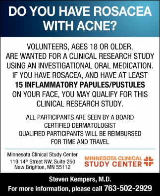 Do You Have Rosacea With Acne?