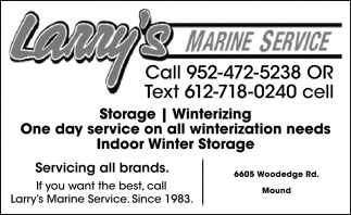 One Day Service On All Winterization Needs