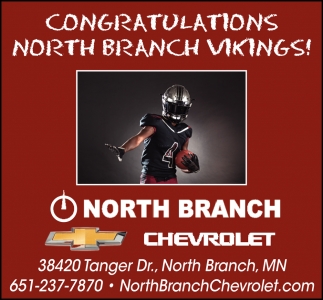 Congratulations North Branch Vikings!