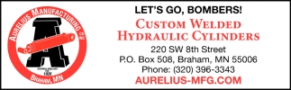 Custom Welded hydraulic Cylinders