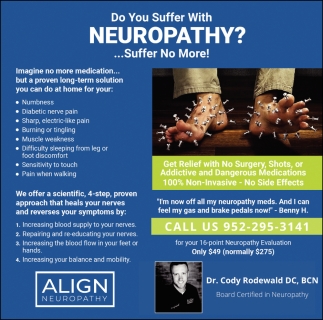 Do You Suffer With Neuropathy?