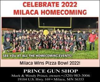 Celebrate 2022 Milaca Homecoming