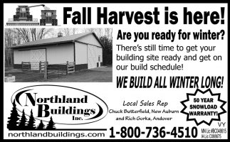 Fall Harvest Is Here!