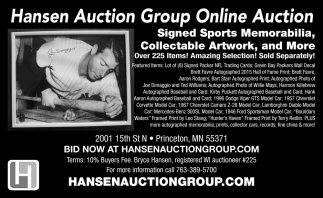 Hansen Auction Group Online Auction