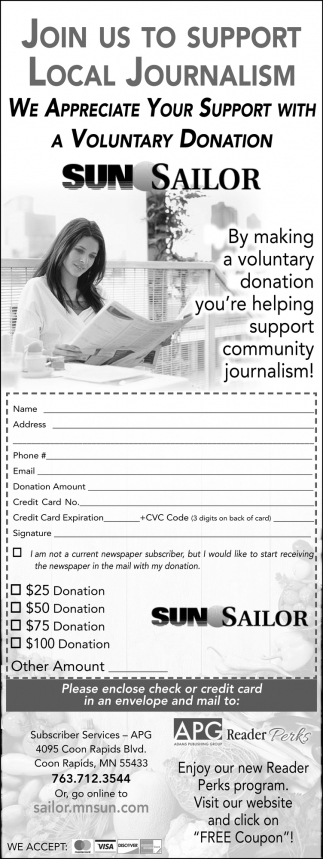 Join Us To Support Local Journalism
