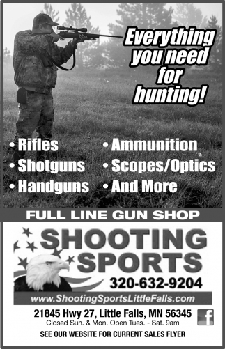 Everything You Need For Hunting!