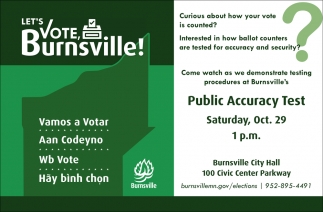 Let's Vote, Burnsville!