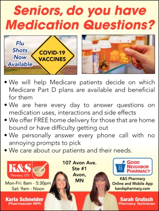 Seniors, Do You Have Medication Questions?