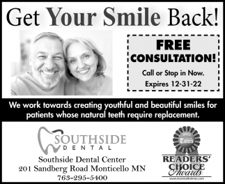 Get Your Smile Back!