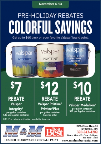 Colorful Savings