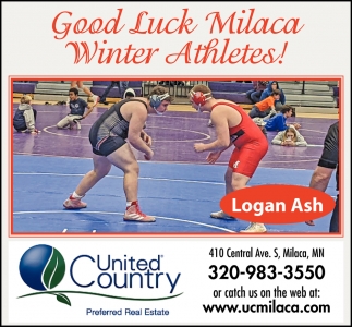 Good Luck Milaca Winter Athletes!