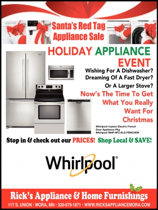 Holiday Appliance Event