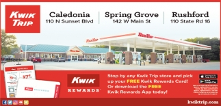 Pick Up Your Free Kwik Rewards Card!