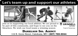 Let's Team Up To Support Our Athletes