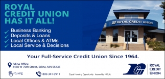 Your Full-Service Credit Union Since 1964