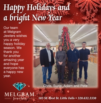 Happy Holidays And A Bright New Year