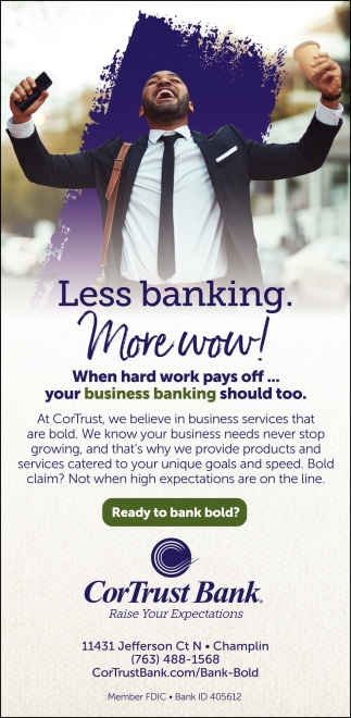 Less Banking. More Wow!