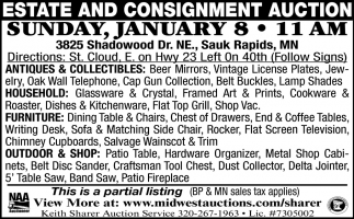 Estate And Consignment Auction