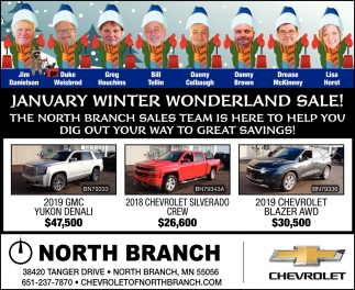 January Winter Wonderland Sale!