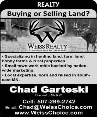 Buying or Selling Land?