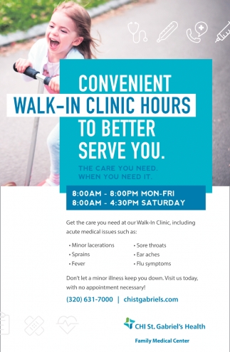 Walk-In Clinic Hours