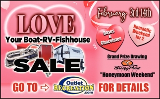 Love Your Boat-Rv-Fishhouse Sale