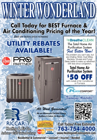 Utility Rebates Available!