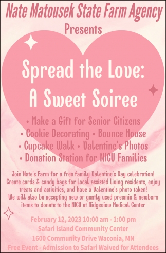 Spread The Love: A Sweet Soiree