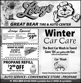 Winter Car Care