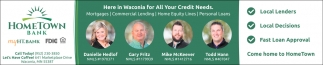 For All Your Credit Needs