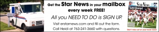 Get The Star News In Your Mailbox