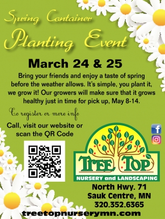 Spring Container Planting Event