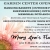 Garden Center Opens Sat May 6