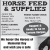 Horse Feed & Supplies