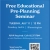 FREE Educational Pre-Planning Seminar