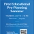 FREE Educational Pre-Planning Seminar